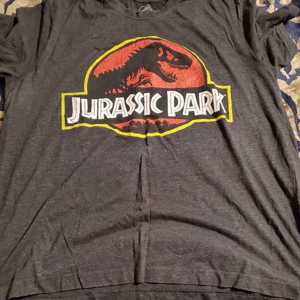 Jurrasic Park tees black xl